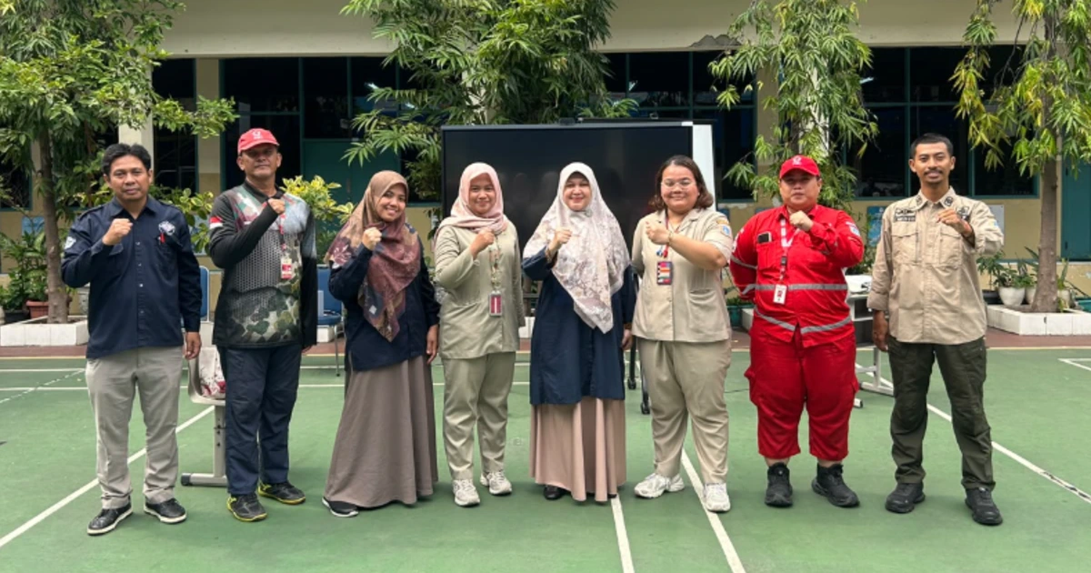 Kegiatan Simulasi Bencana Gempa Bumi di SD Perguruan "Cikini" bersama BPBD Provinsi DKI Jakarta